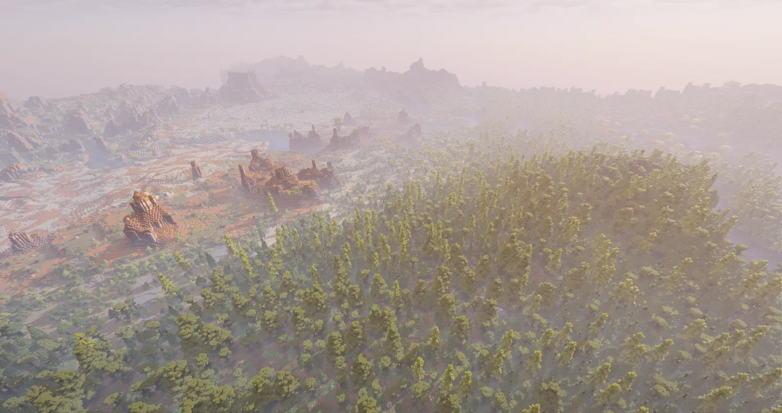 The original custom terrain from before the One Life Hardcore reset